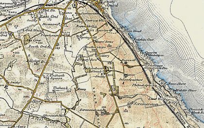 Old map of Tweedmouthmoor in 1901-1903