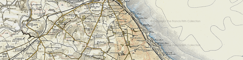Old map of Tweedmouthmoor in 1901-1903