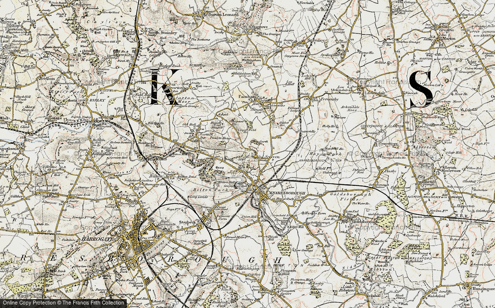 Old Map of Scriven, 1903-1904 in 1903-1904
