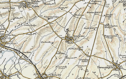 Old map of Seagrave in 1902-1903