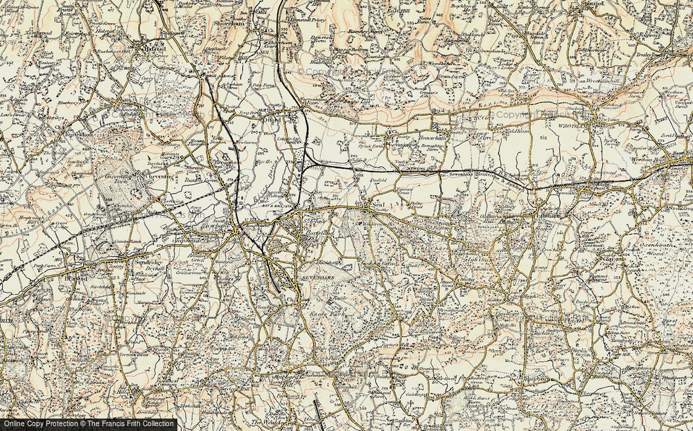 Old Map of Seal, 1897-1898 in 1897-1898
