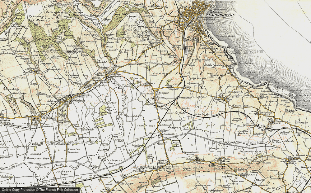 Old Map of Seamer, 1903-1904 in 1903-1904