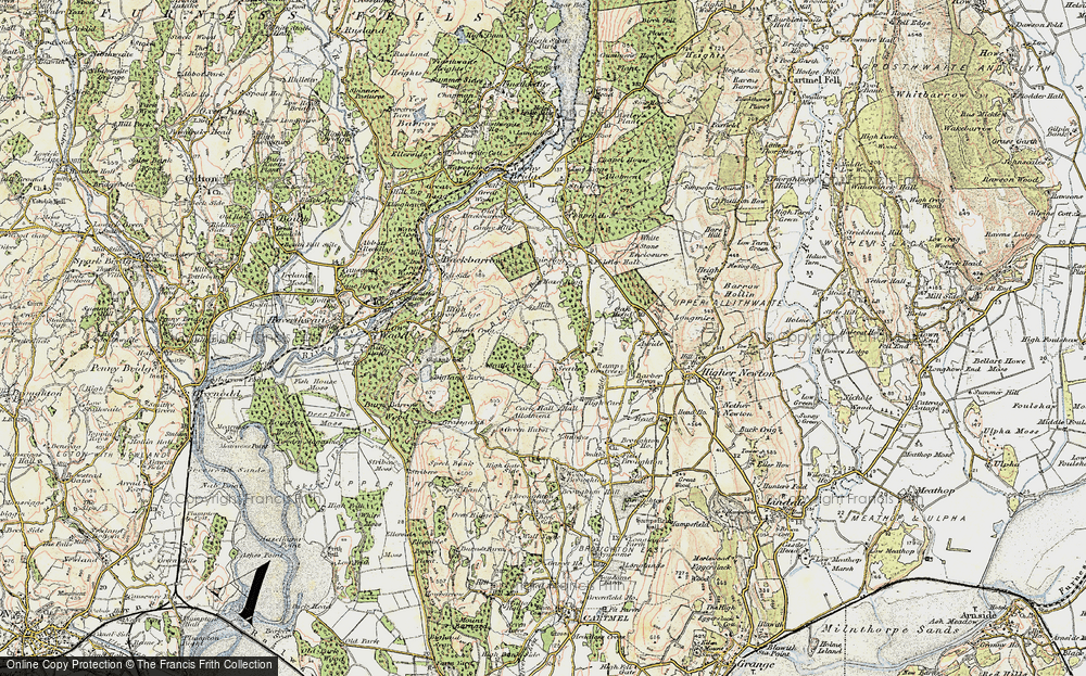 Old Map of Seatle, 1903-1904 in 1903-1904