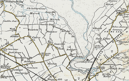 Old map of Seaville in 1901-1904