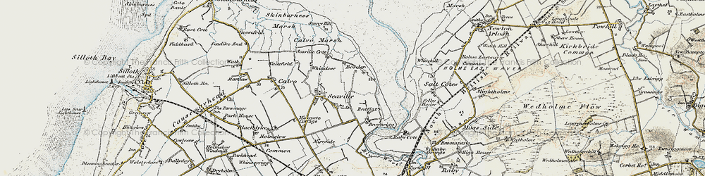 Old map of Seaville in 1901-1904