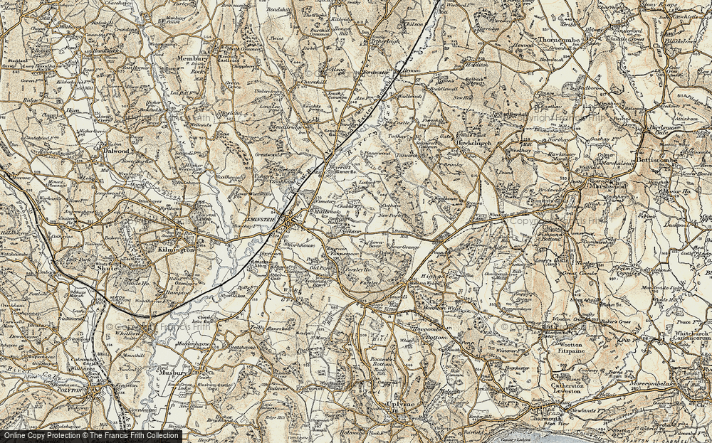 Old Map of Sector, 1898-1899 in 1898-1899