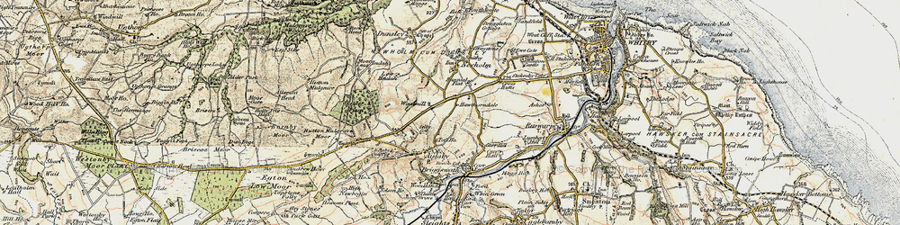 Old map of Selly Hill in 1903-1904