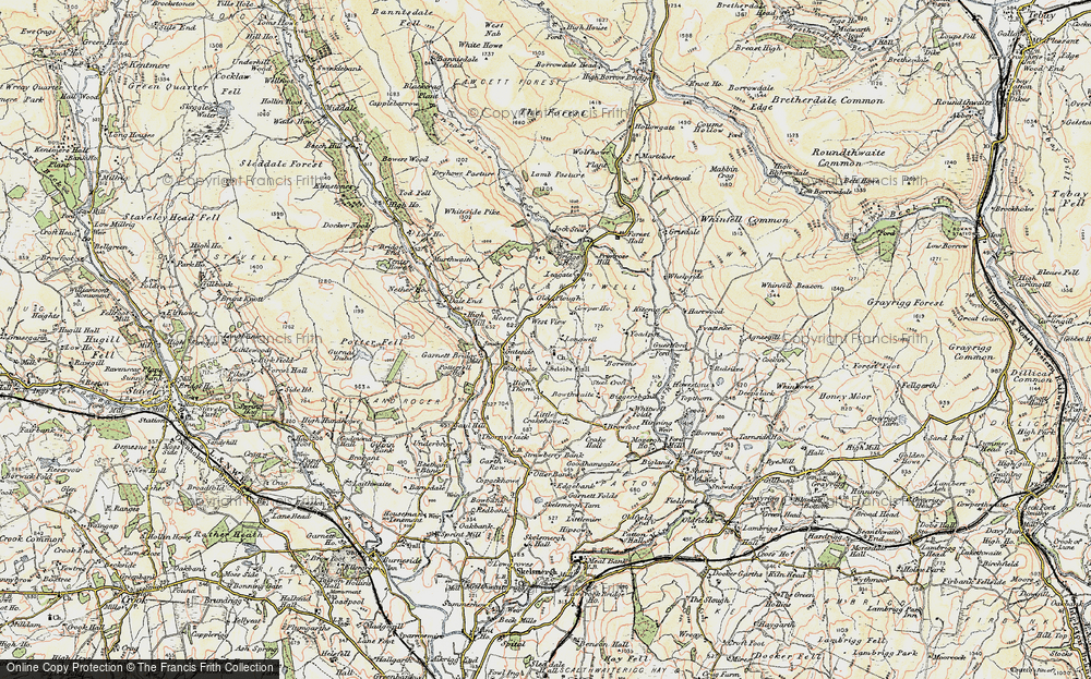 Old Map of Historic Map covering Yoadpot in 1903-1904