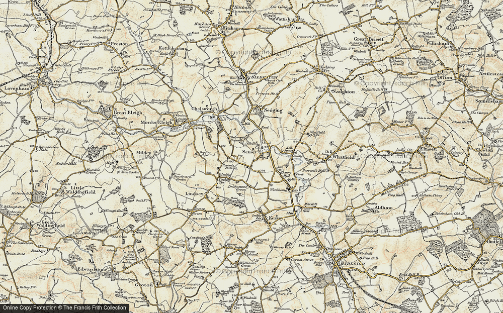 Old Map of Semer, 1899-1901 in 1899-1901