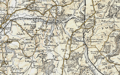 Old map of Shaffalong in 1902