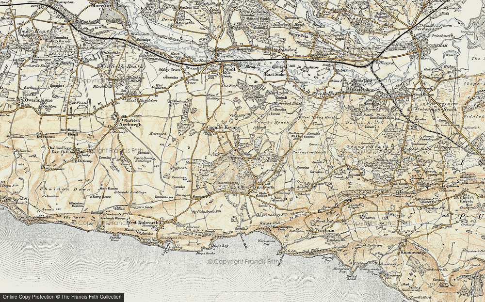 Old Map of Shaggs, 1899-1909 in 1899-1909