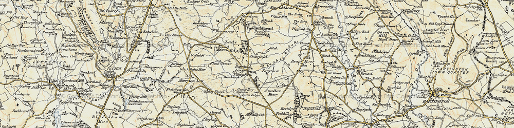 Old map of Shawfield in 1902-1903