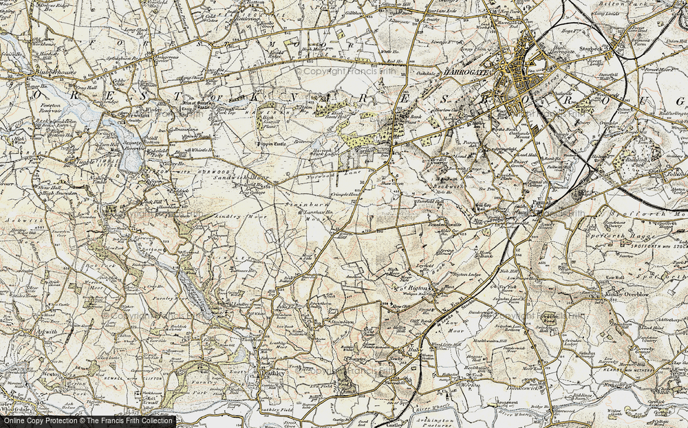 Old Map of Shawfield Head, 1903-1904 in 1903-1904