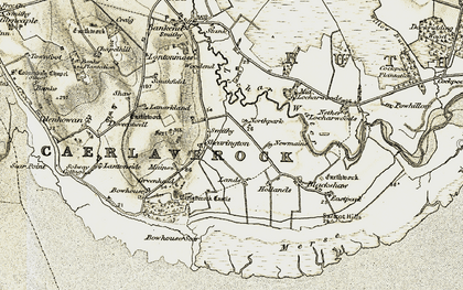 Old map of Blackshaw in 1901-1905