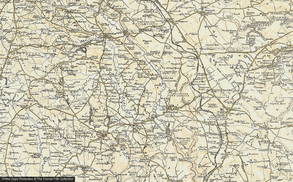 Old Map of Sheen, 1902-1903 in 1902-1903