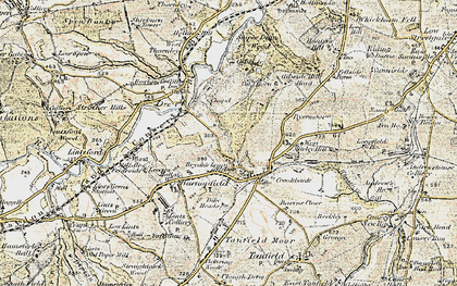 Old map of Sheep Hill in 1901-1904