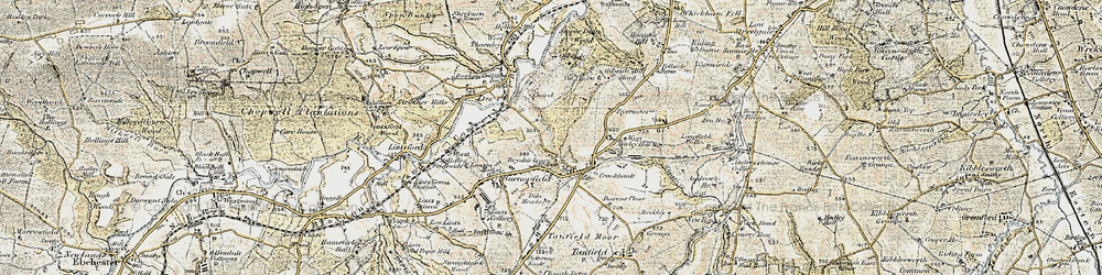 Old map of Sheep Hill in 1901-1904