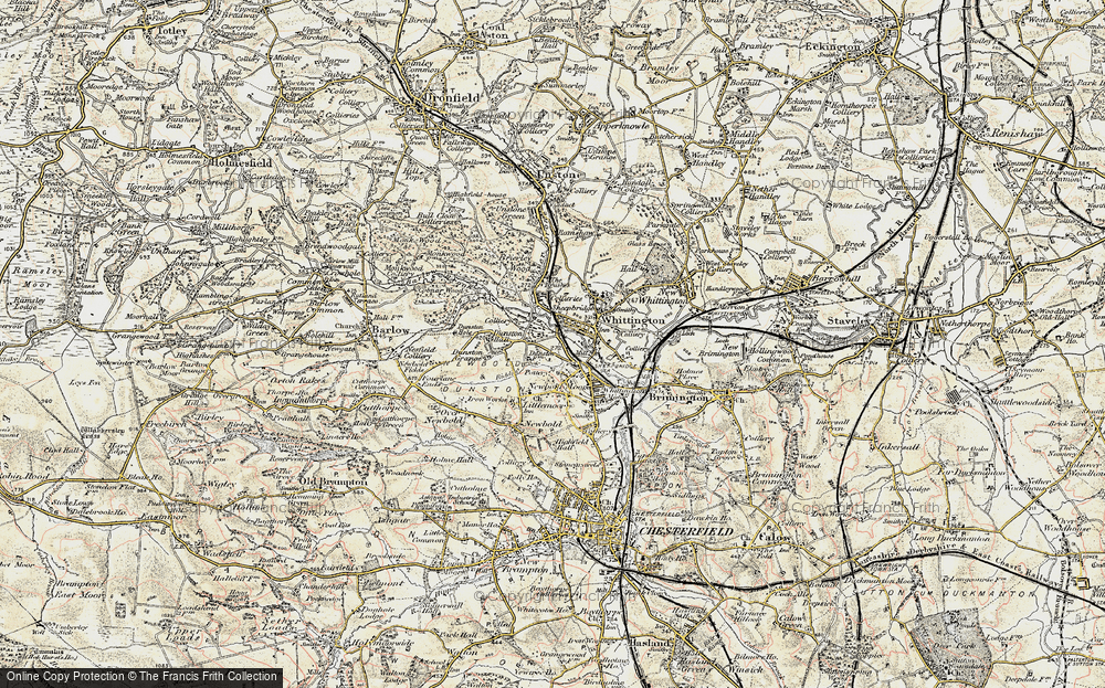 Old Map of Sheepbridge, 1902-1903 in 1902-1903