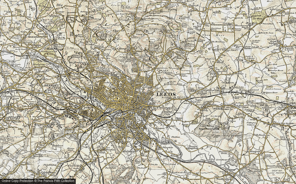 Old Map of Sheepscar, 1903-1904 in 1903-1904
