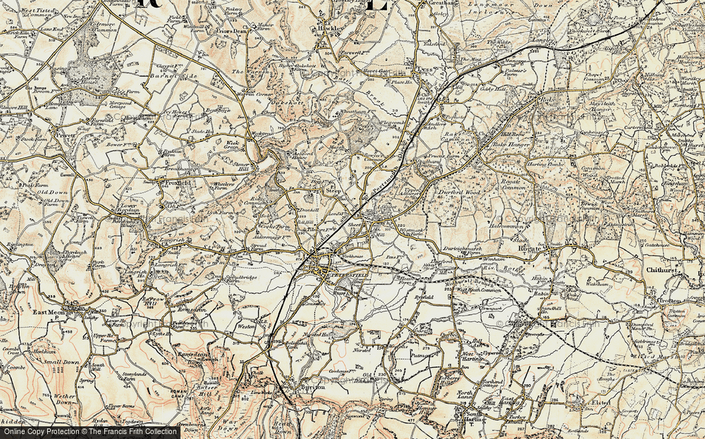 Old Map of Sheet, 1897-1900 in 1897-1900
