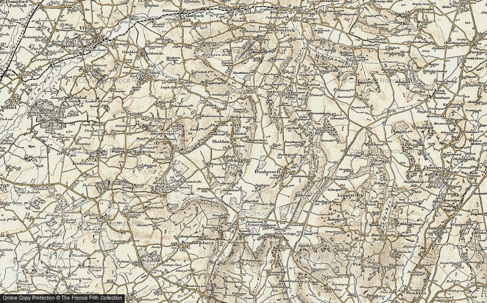 Old Map of Sheldon, 1898-1900 in 1898-1900