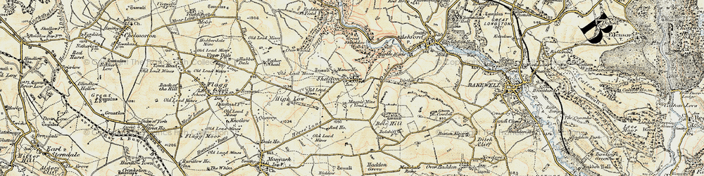Old map of Sheldon in 1902-1903