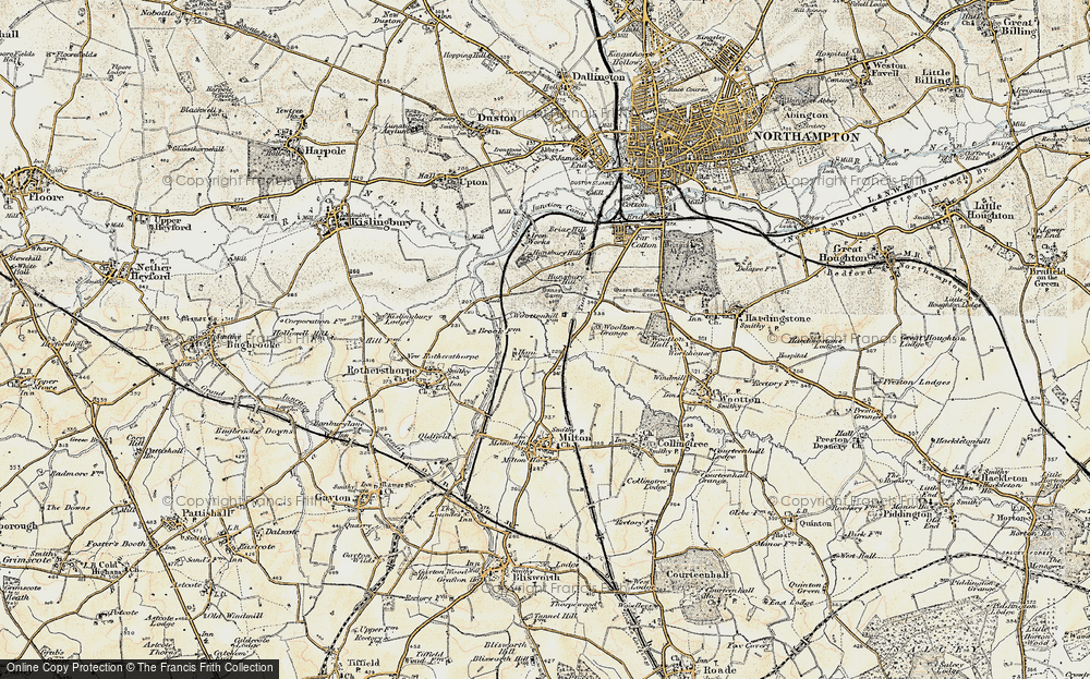 Old Map of Shelfleys, 1898-1901 in 1898-1901