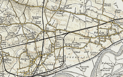 Old map of Shell Green in 1903