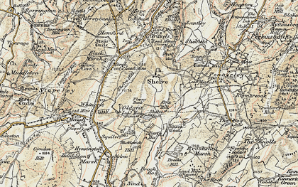 Old map of Berth Ho in 1902-1903