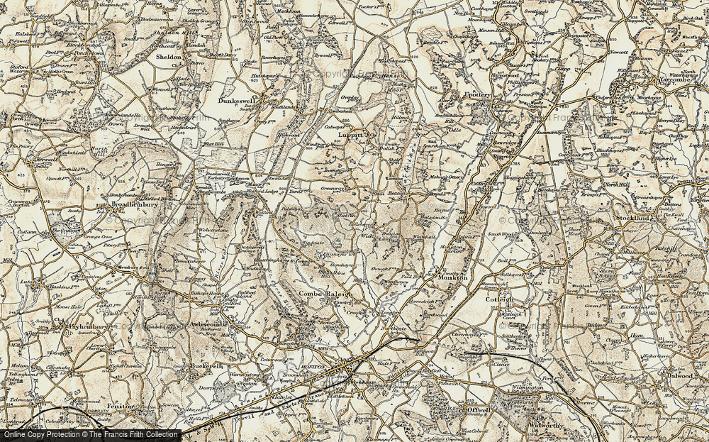 Old Map of Shelvin, 1898-1900 in 1898-1900