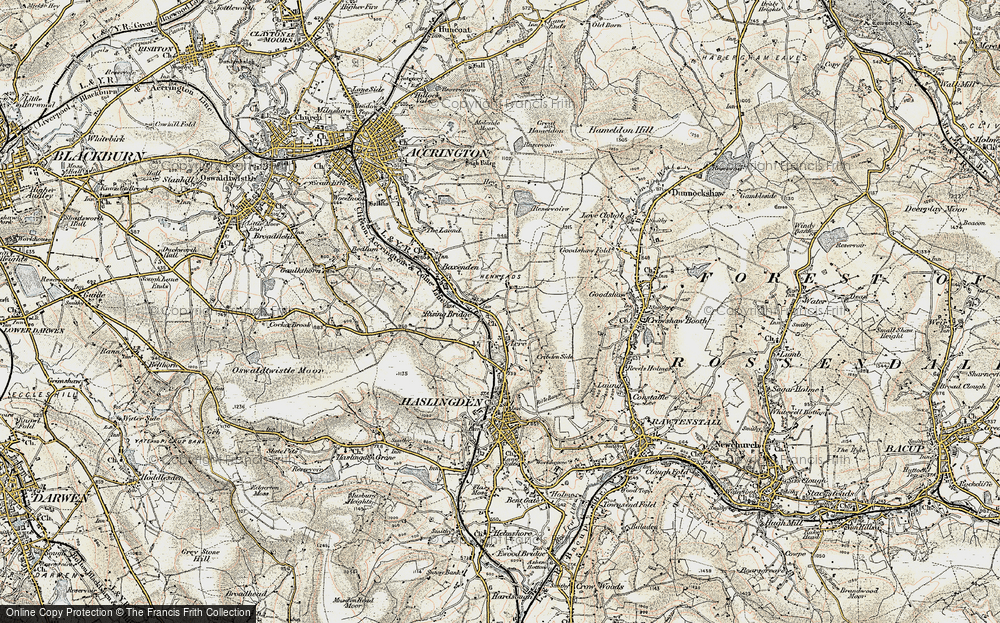 Old Map of Sherfin, 1903 in 1903