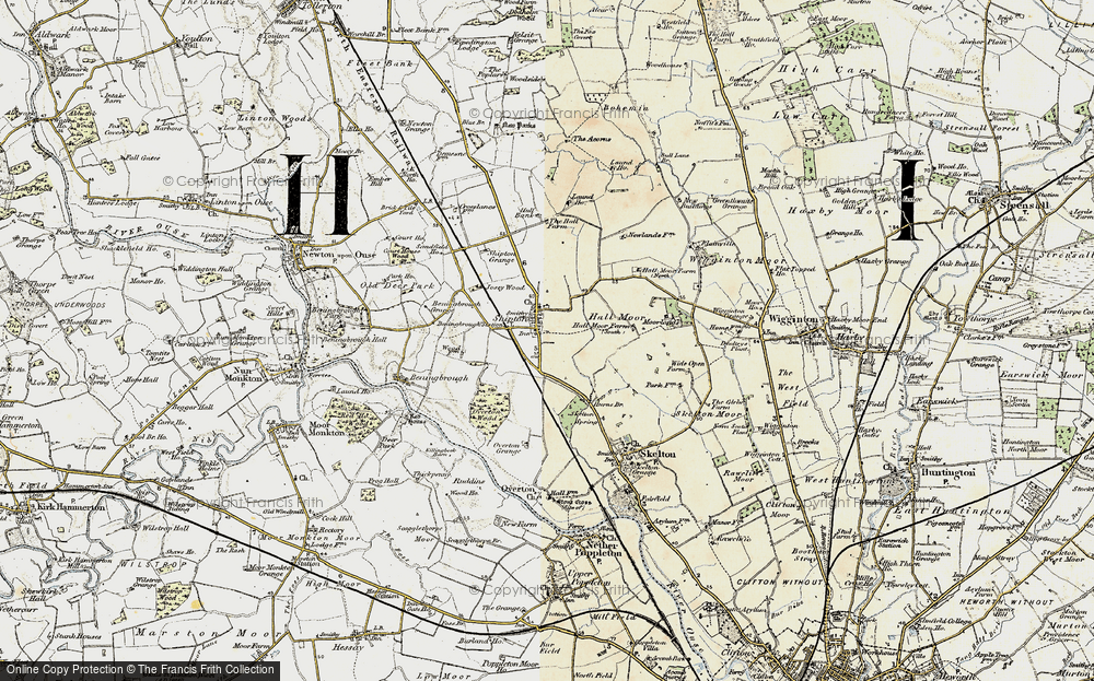 Old Map of Shipton, 1903-1904 in 1903-1904
