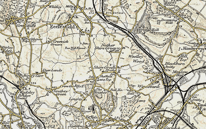 Old map of Shiregreen in 1903