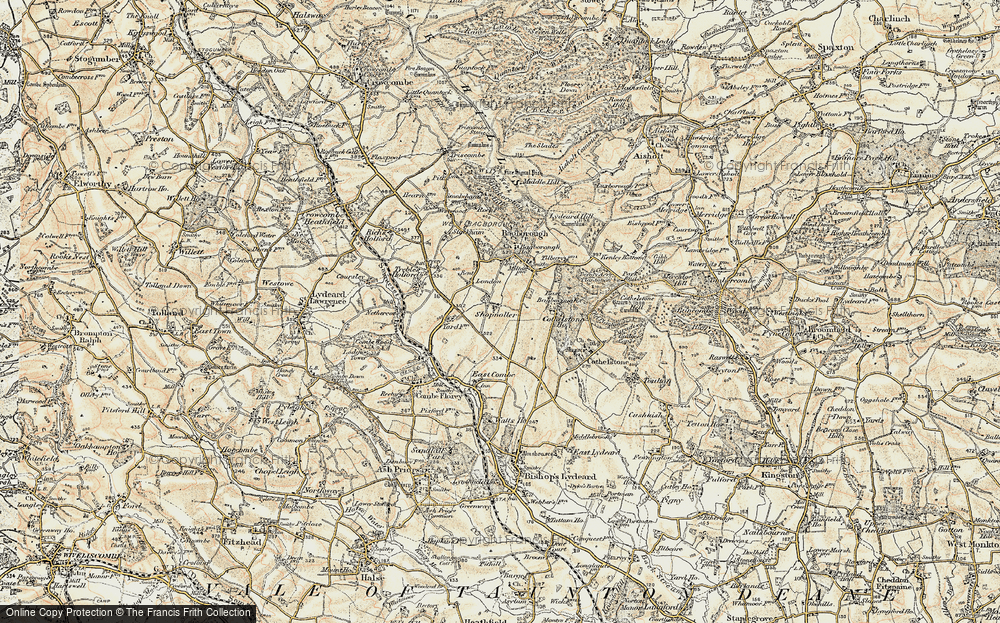 Old Map of Shopnoller, 1898-1900 in 1898-1900