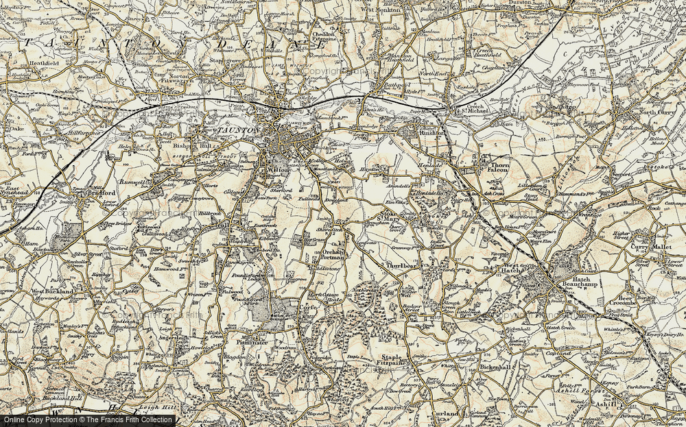 Old Map of Shoreditch, 1898-1900 in 1898-1900