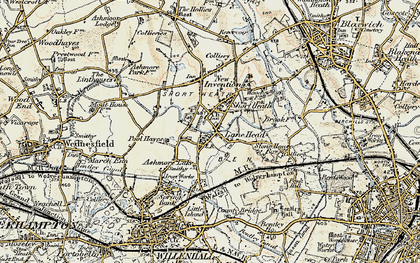 Old map of Short Heath in 1902