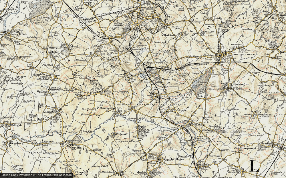 Old Map of Short Heath, 1902 in 1902
