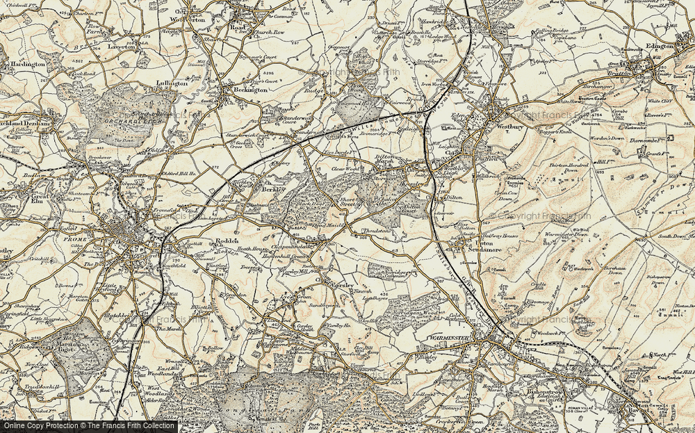 Old Map of Short Street, 1898-1899 in 1898-1899