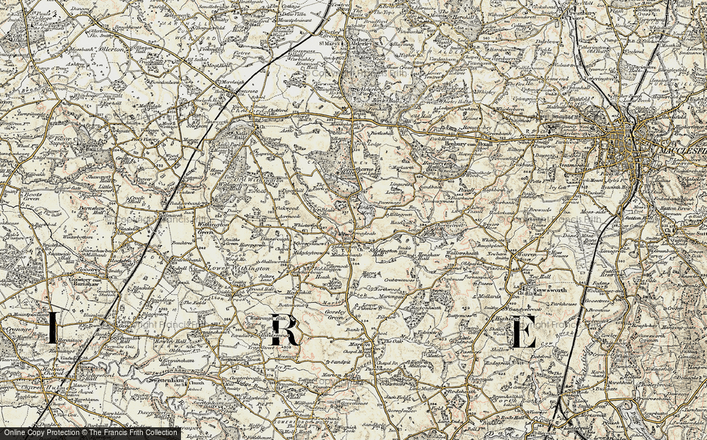 Old Map of Siddington, 1902-1903 in 1902-1903