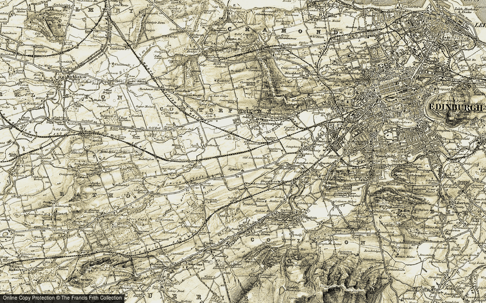Old Map of Sighthill, 1903-1904 in 1903-1904