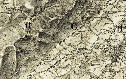Old map of Westside in 1903-1904