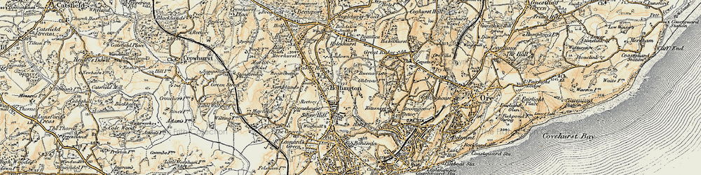 Old map of Silverhill Park in 1898