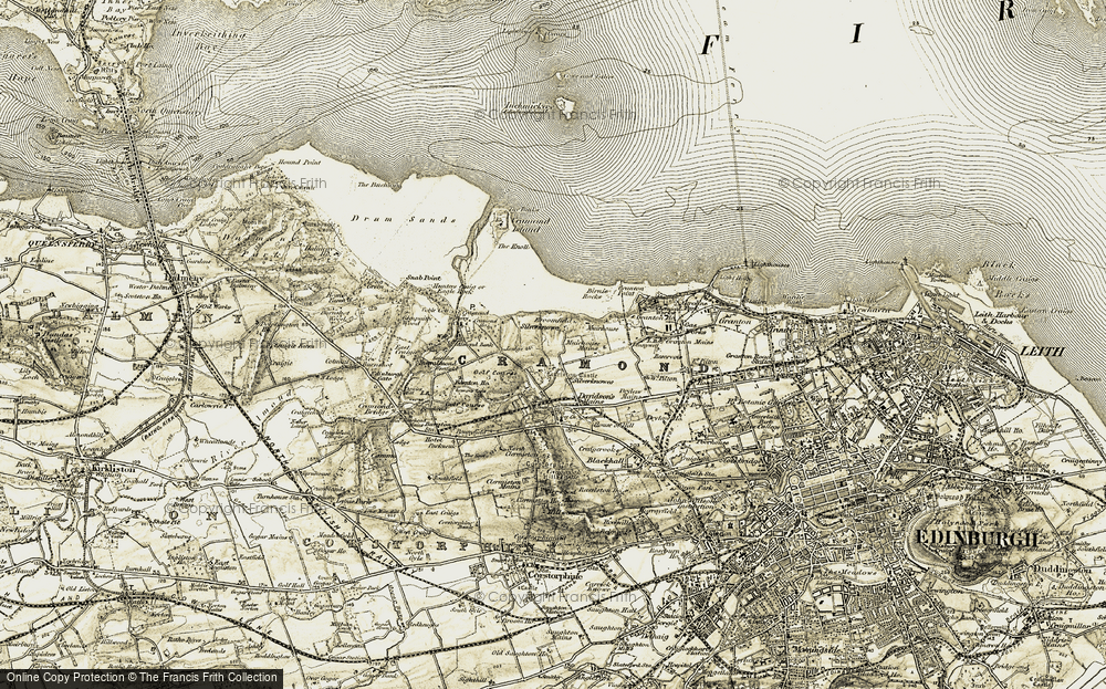 Old Map of Silverknowes, 1903-1906 in 1903-1906