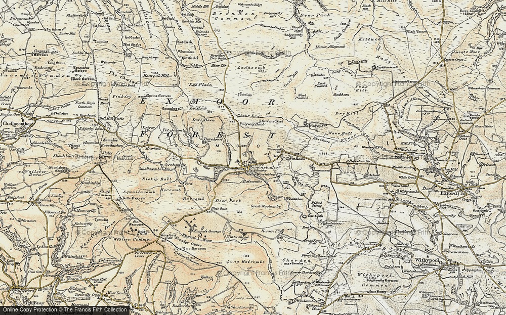 Simonsbath, 1900