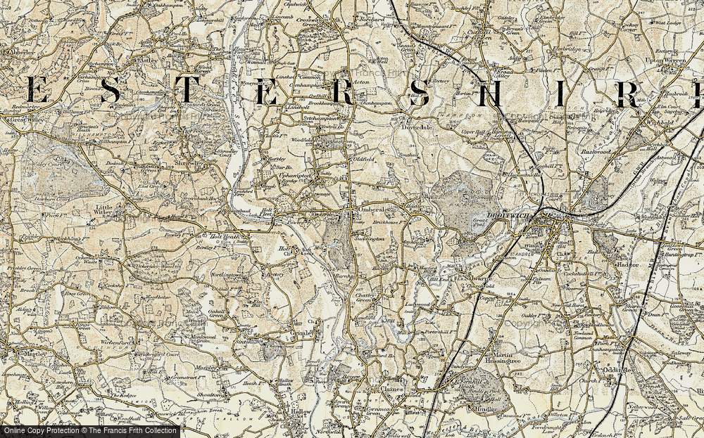 Old Map of Sinton, 1899-1902 in 1899-1902
