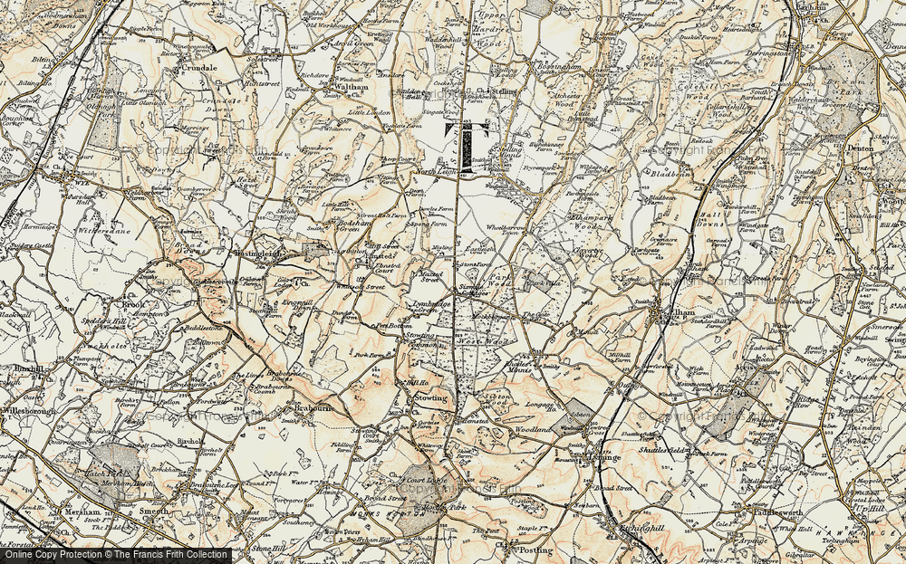 Old Map of Sixmile, 1898-1899 in 1898-1899
