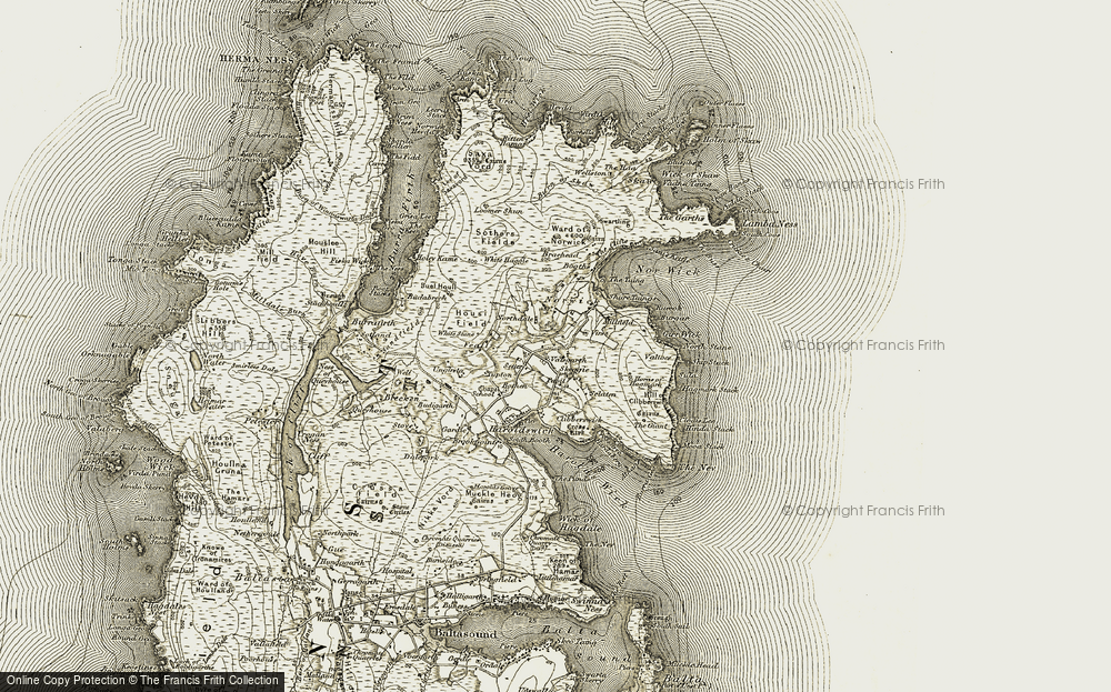 Old Map of Skeggie, 1912 in 1912