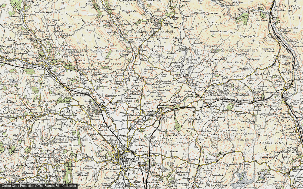 Old Map of Skelsmergh Tarn, 1903-1904 in 1903-1904