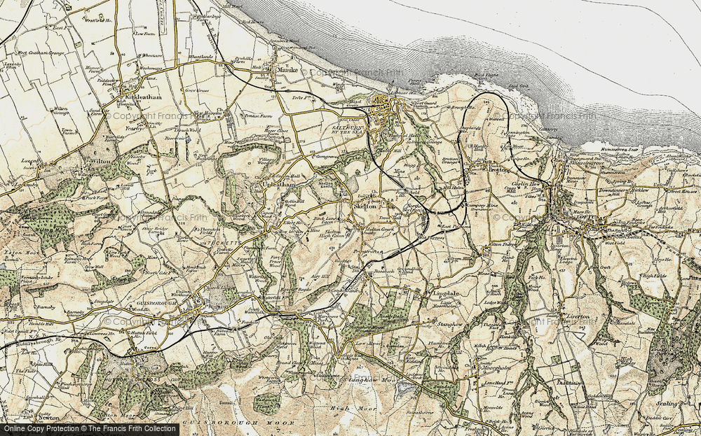 Old Map of Skelton, 1903-1904 in 1903-1904