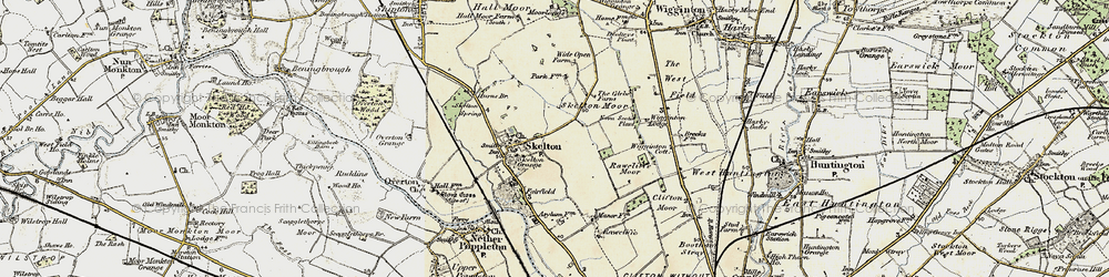 Old map of Skelton in 1903-1904